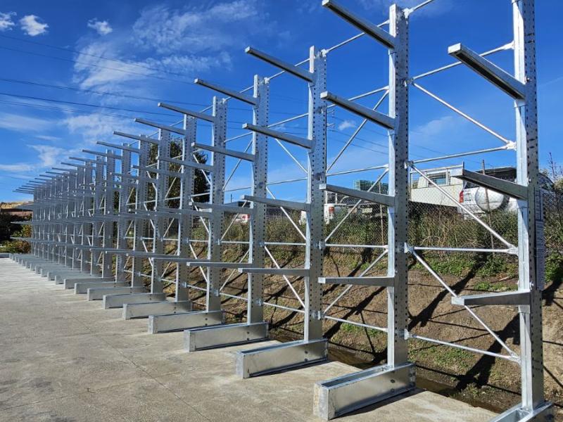 Heavy Duty Galvanised Cantilever Racking